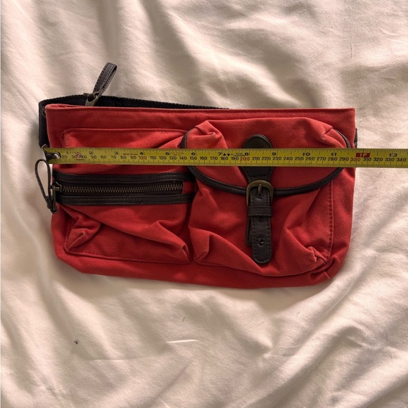 Matt & Nat Red and Black Travel Bag with Adjustable Strap - Picture 8 of 9